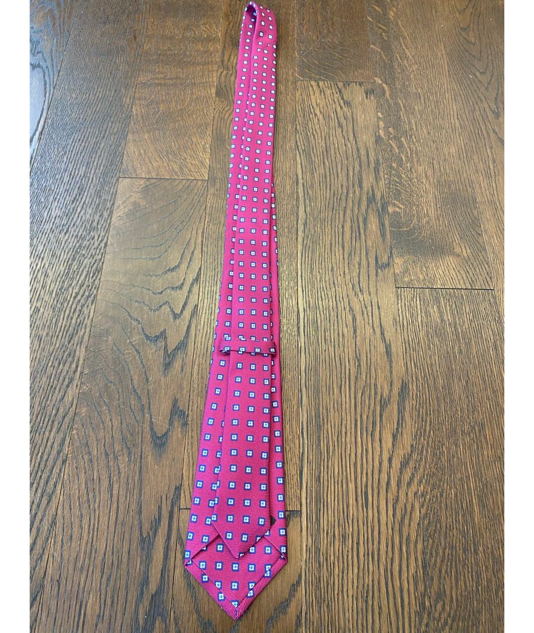 KITON Фуксия шелковый галстук, фото 3