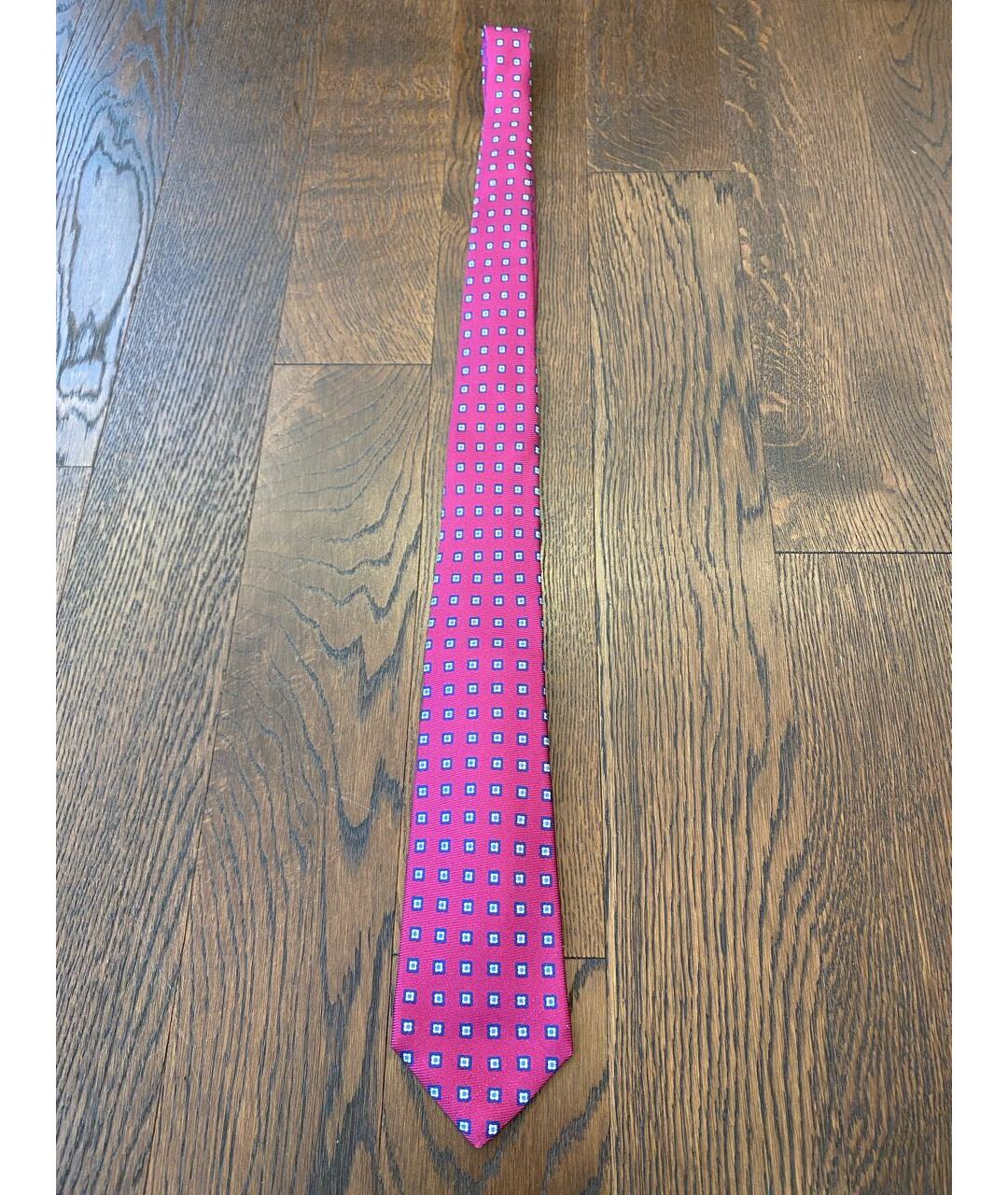 KITON Фуксия шелковый галстук, фото 2