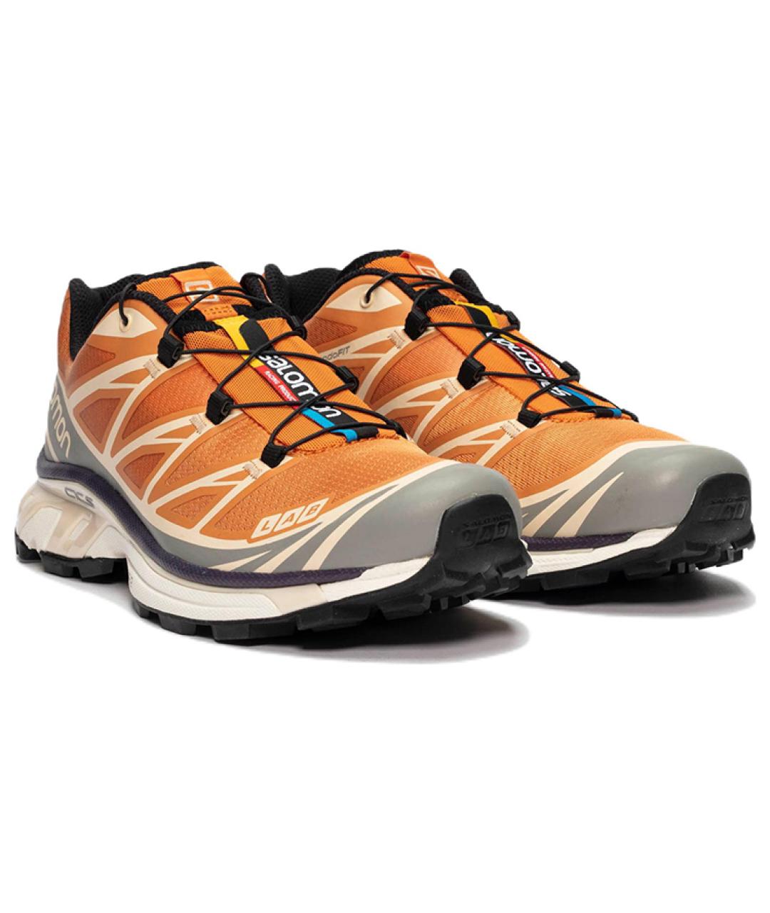 SALOMON Оранжевое кроссовки, фото 3