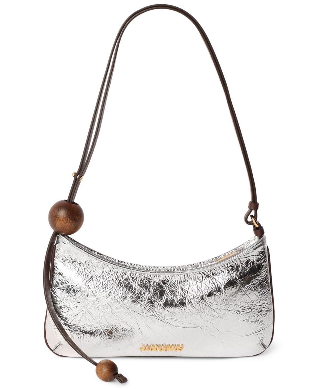 JACQUEMUS Кожаная сумка с короткими ручками, фото 1