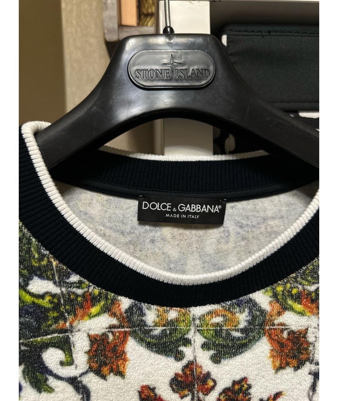 DOLCE&GABBANA Хлопковый джемпер / свитер, фото 3