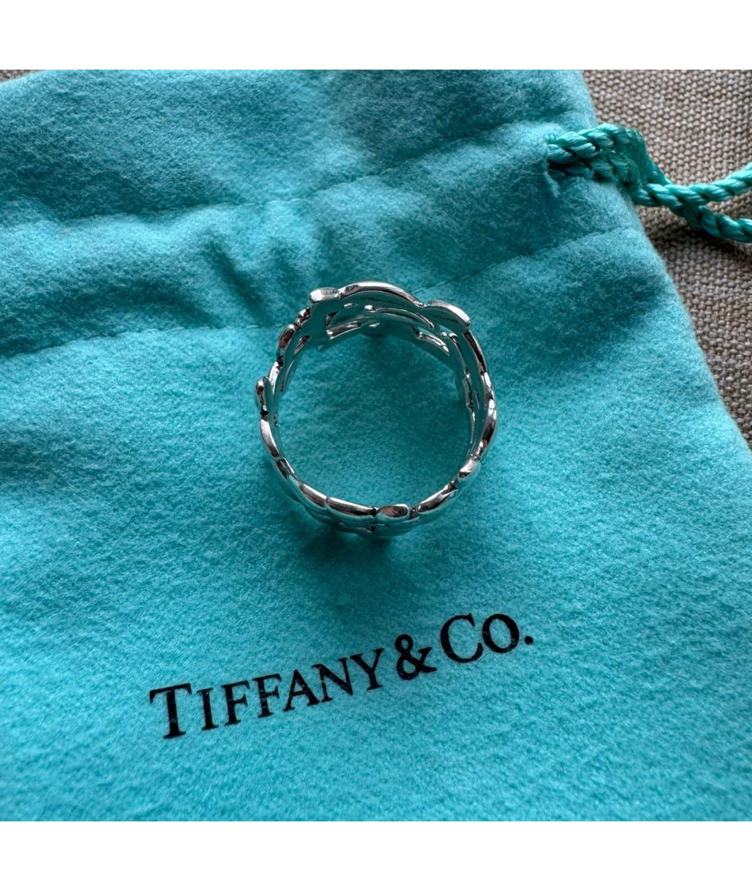 TIFFANY&CO Серебряное серебряное кольцо, фото 4