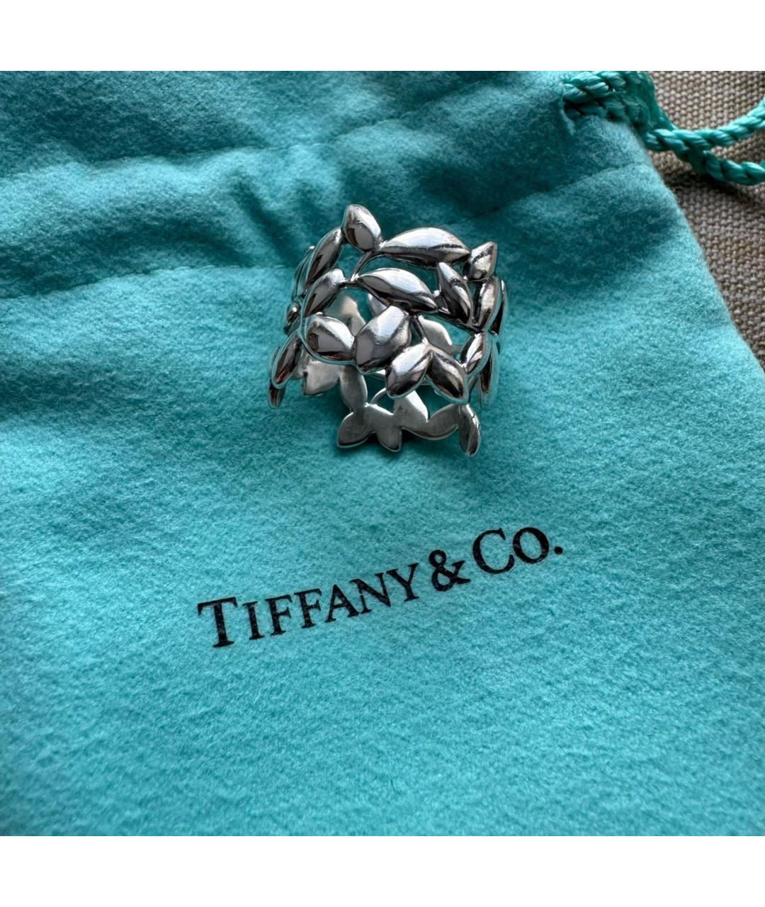 TIFFANY&CO Серебряное серебряное кольцо, фото 3