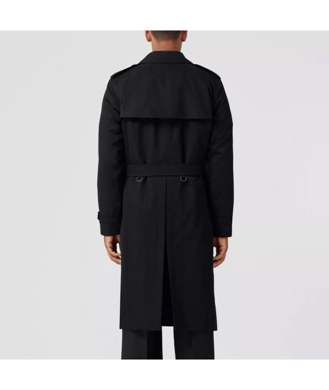 BURBERRY Черный тренч / плащ, фото 4