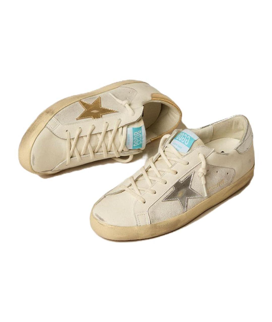 GOLDEN GOOSE DELUXE BRAND Бежевые кеды, фото 3