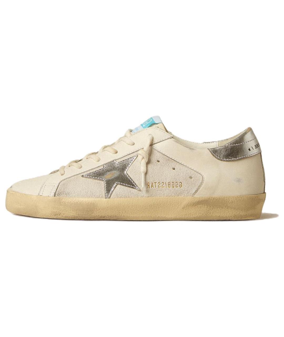GOLDEN GOOSE DELUXE BRAND Бежевые кеды, фото 2