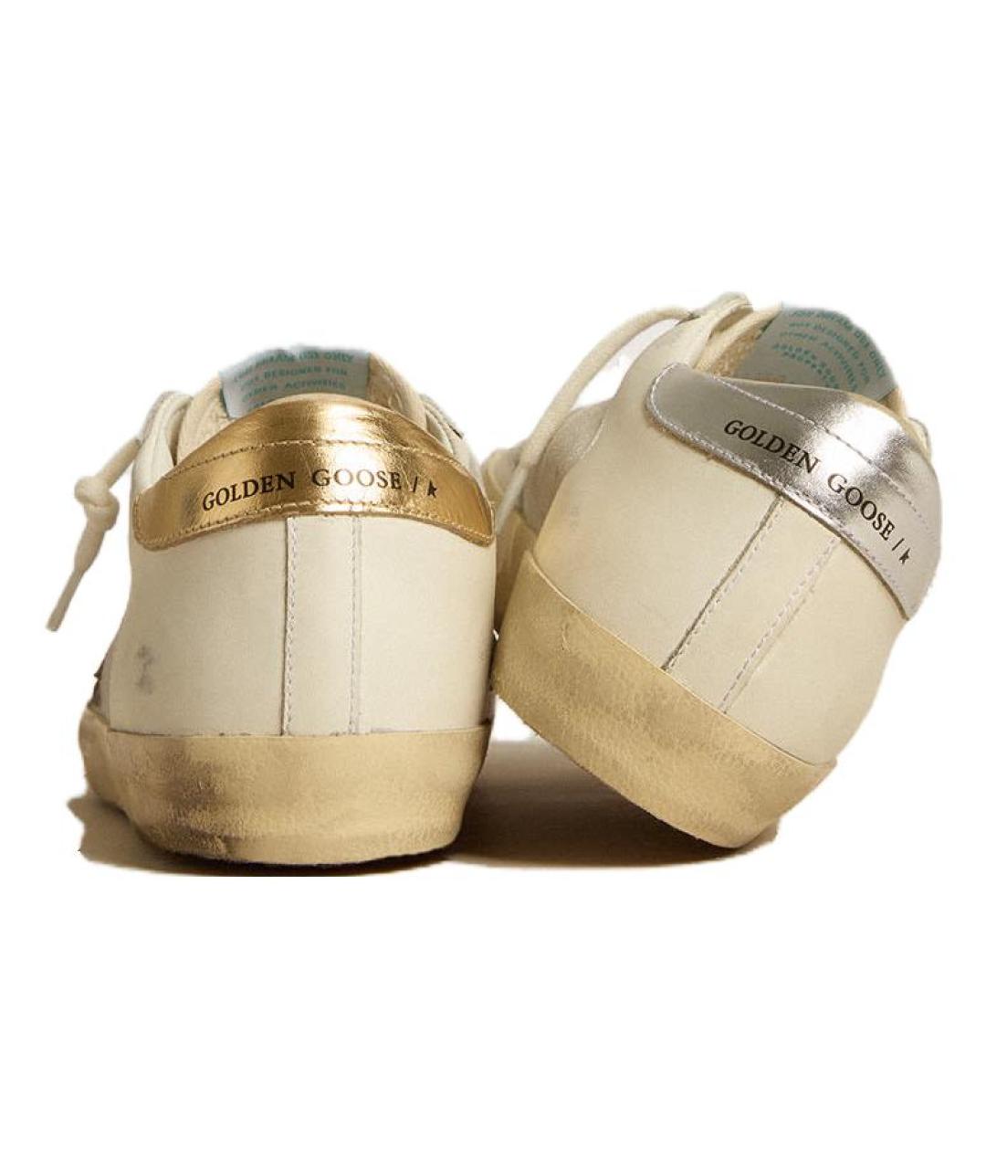 GOLDEN GOOSE DELUXE BRAND Бежевые кеды, фото 4