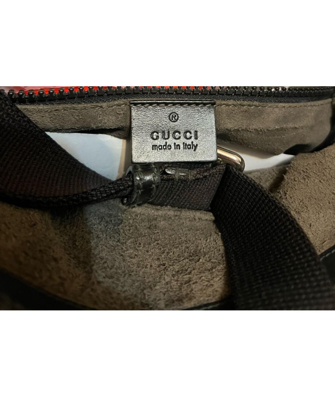 GUCCI Бежевая кожаная сумка на плечо, фото 6