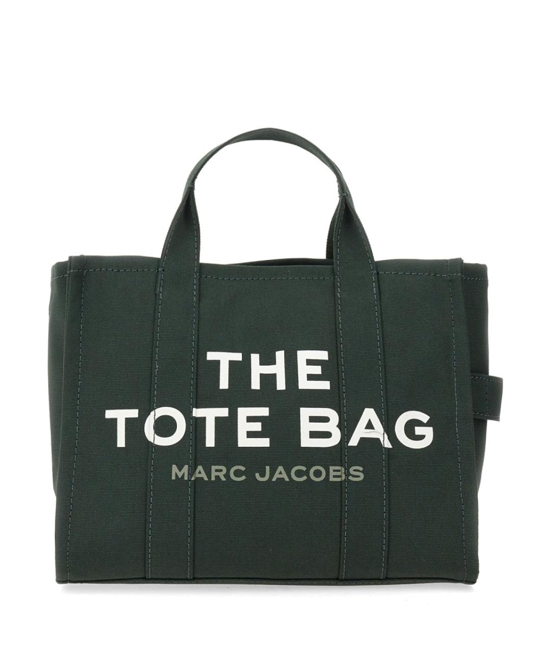 MARC JACOBS Зеленая хлопковая сумка тоут, фото 1