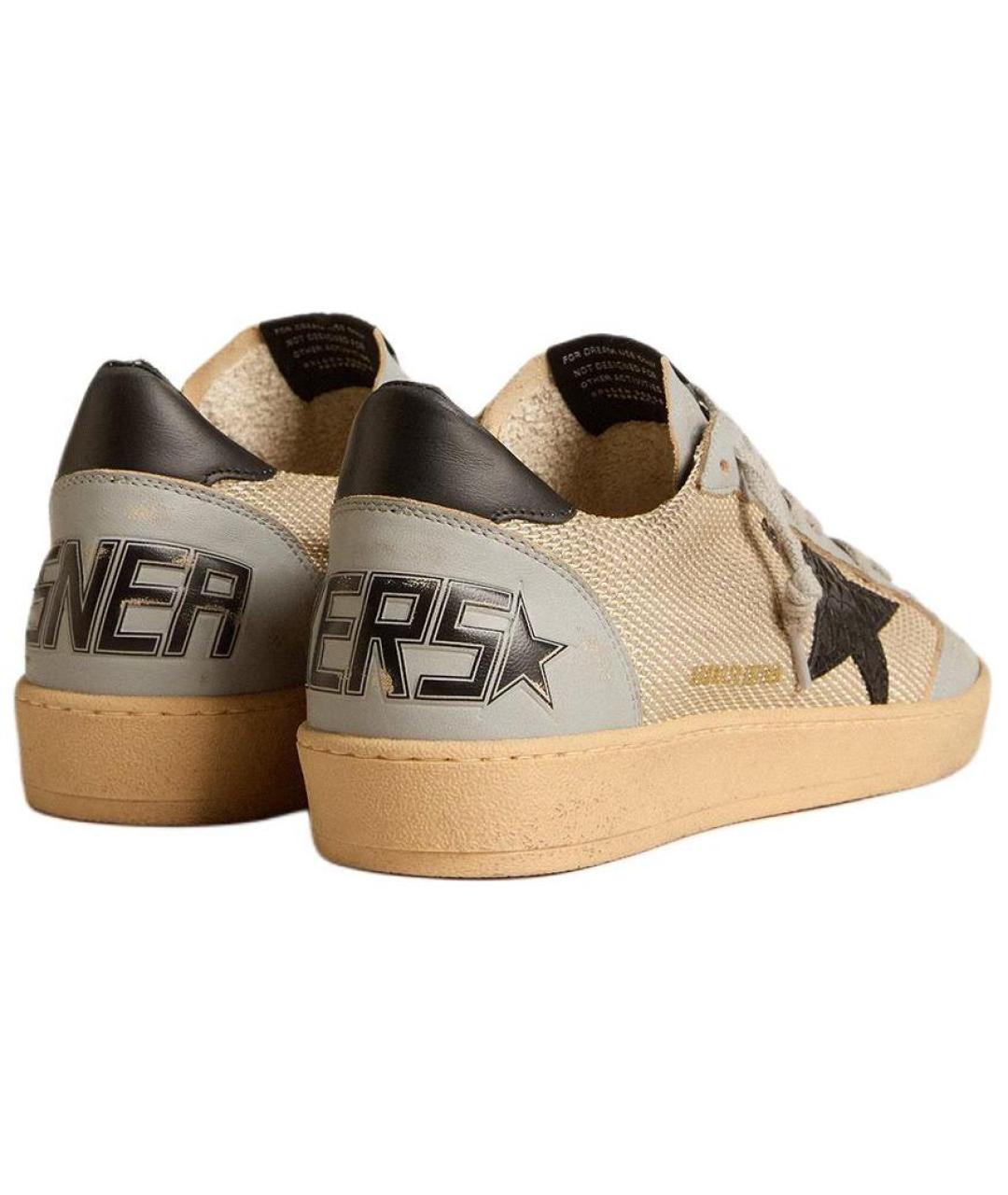 GOLDEN GOOSE DELUXE BRAND Коричневые низкие кроссовки / кеды, фото 4