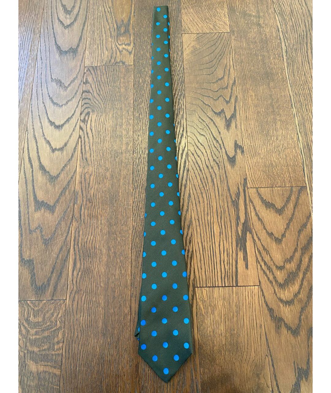 KITON Зеленый шелковый галстук, фото 2