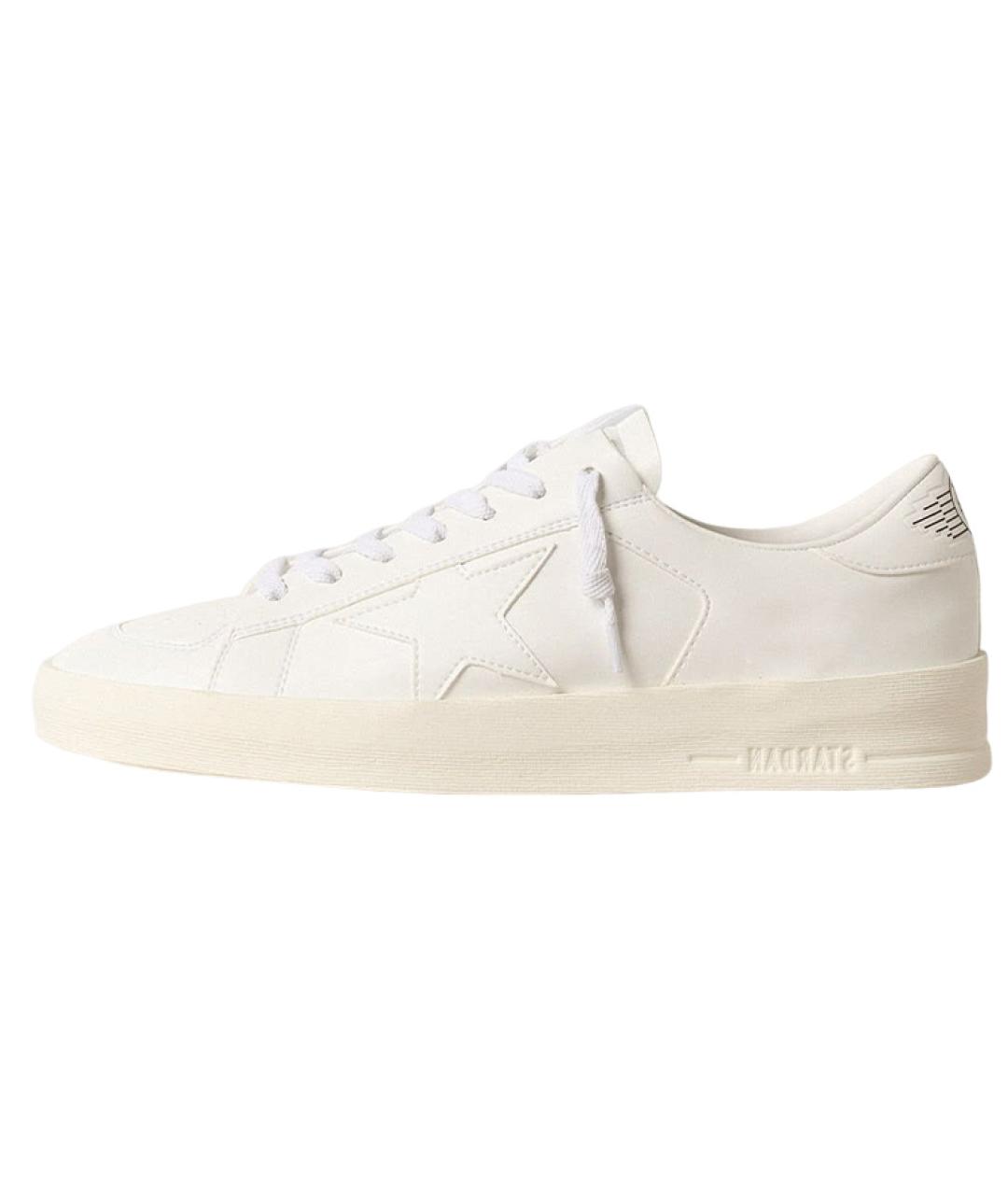 GOLDEN GOOSE DELUXE BRAND Белые низкие кроссовки / кеды, фото 2