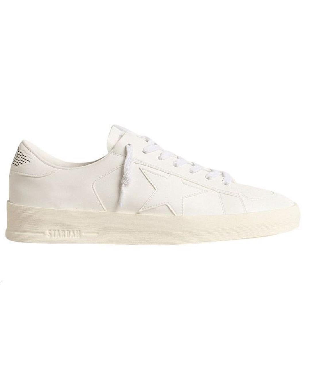 GOLDEN GOOSE DELUXE BRAND Белые низкие кроссовки / кеды, фото 1