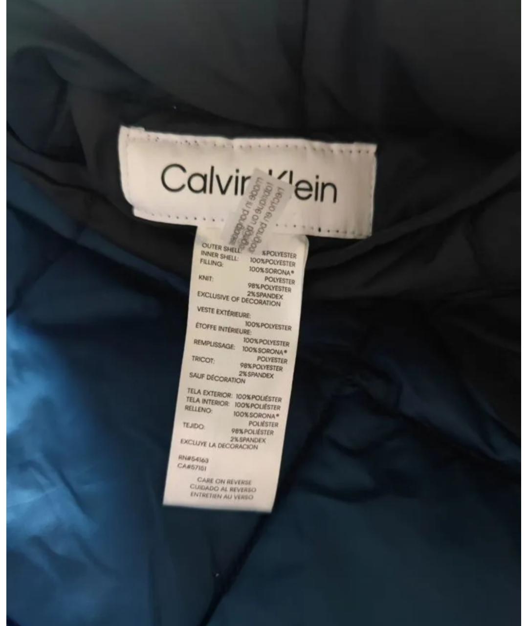 CALVIN KLEIN Синяя куртка, фото 7