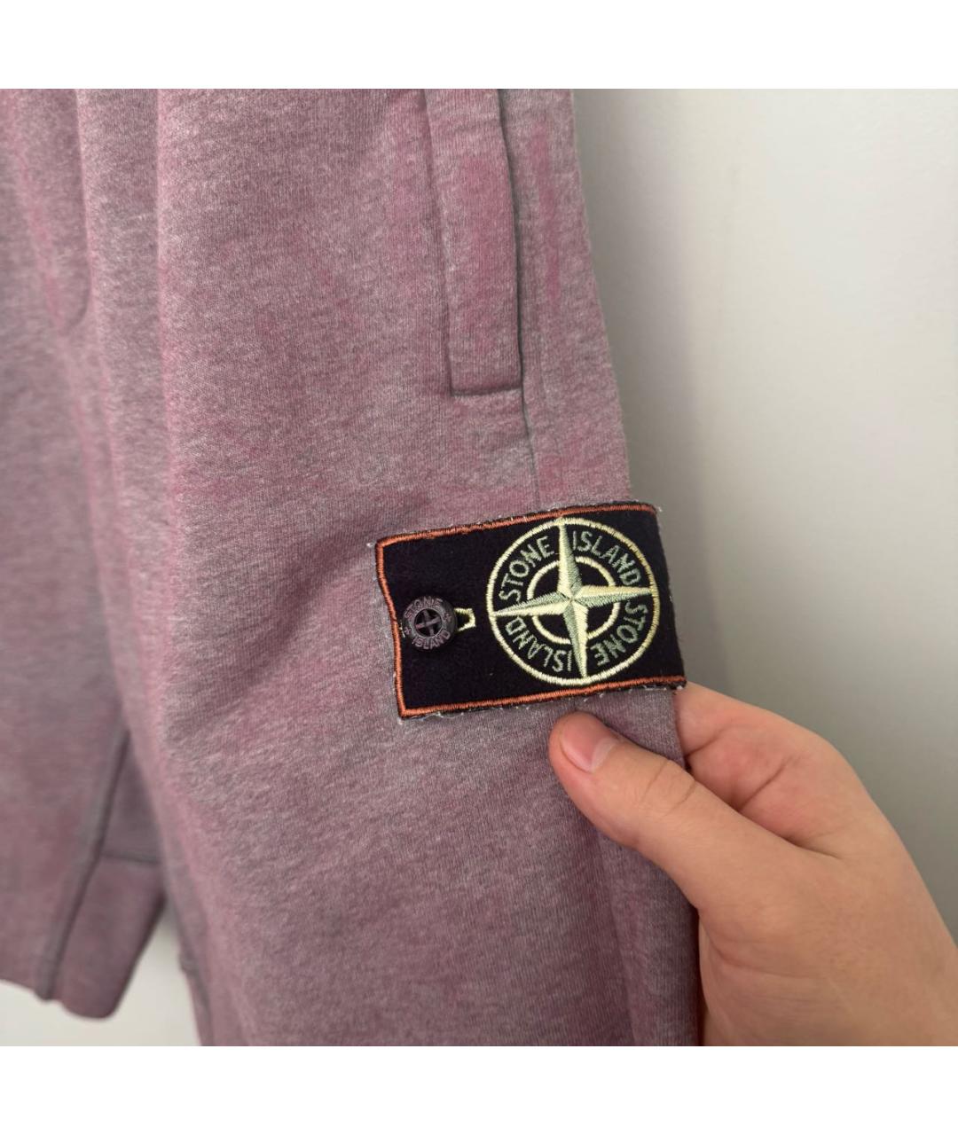 STONE ISLAND Хлопковые шорты, фото 2