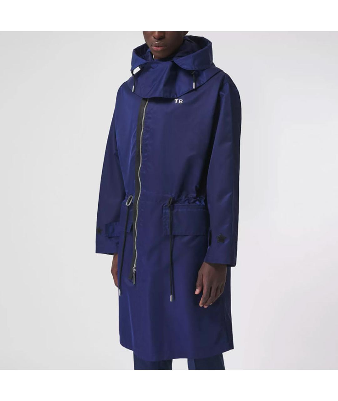 BURBERRY Фиолетовый тренч / плащ, фото 4