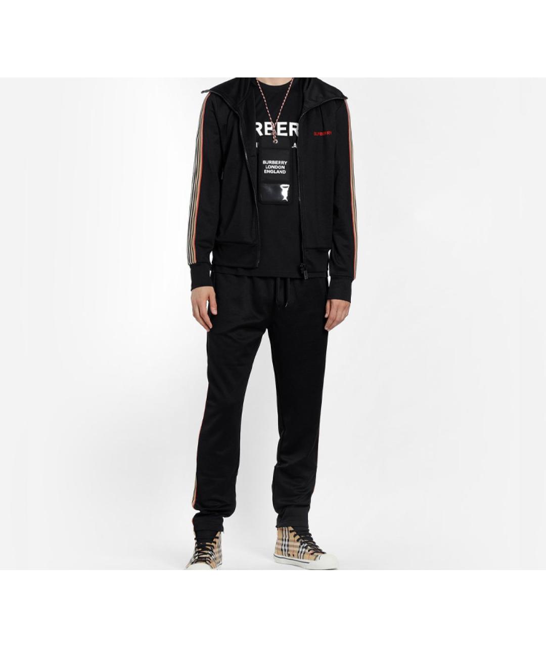 BURBERRY Черная куртка, фото 4