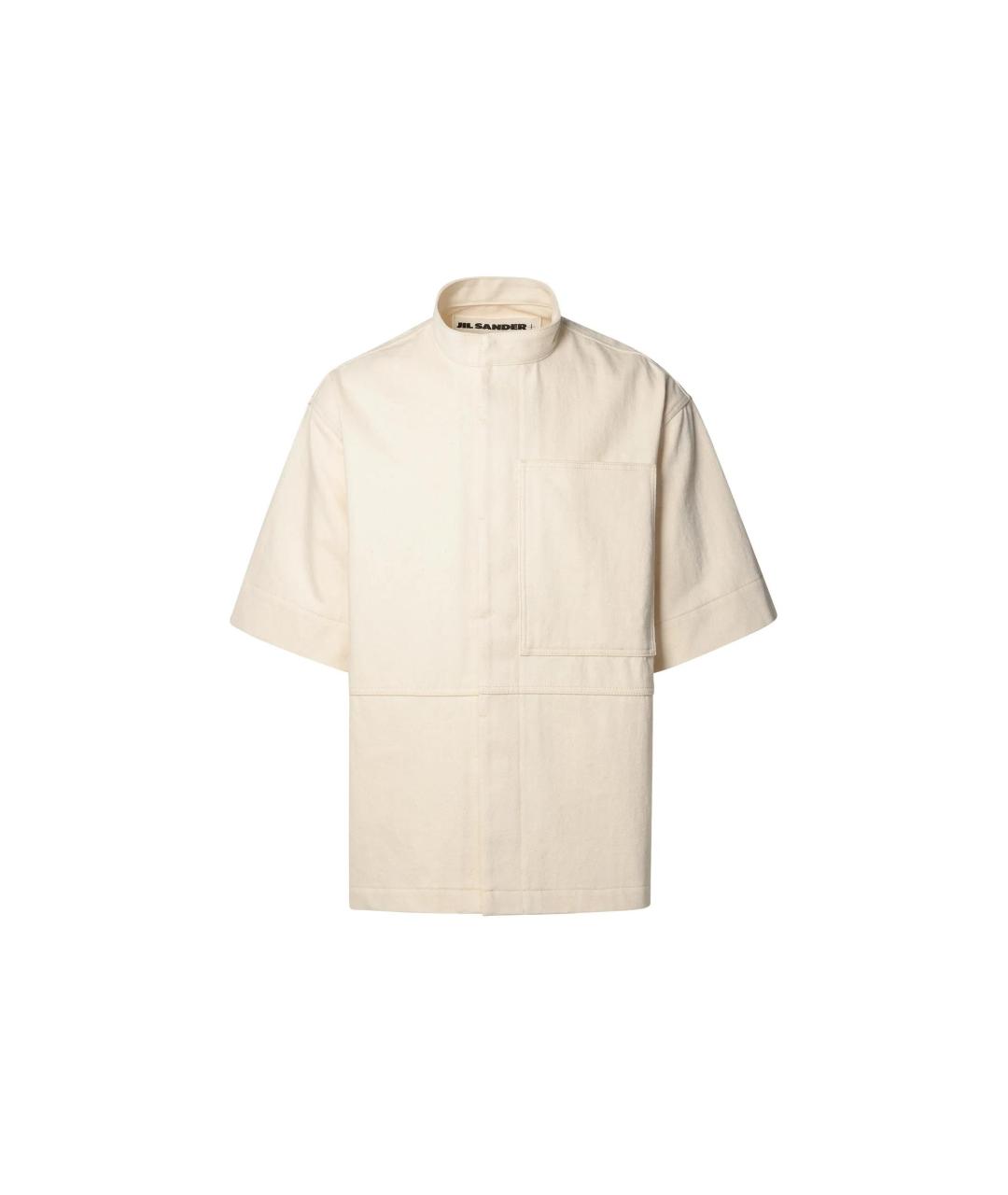 JIL SANDER Бежевая кэжуал рубашка, фото 1