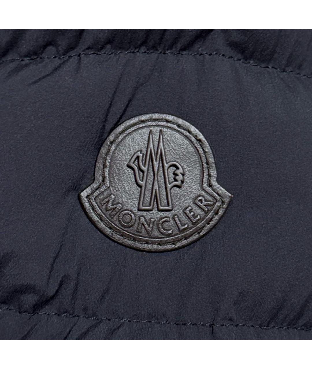 MONCLER Темно-синяя куртка, фото 8