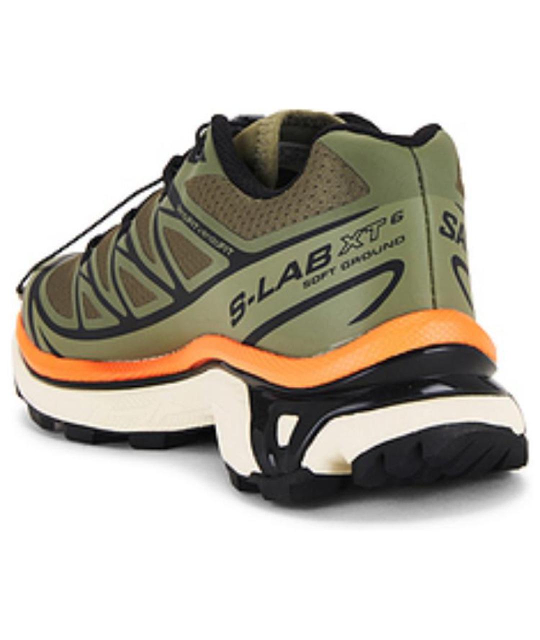 SALOMON Хаки кроссовки, фото 4