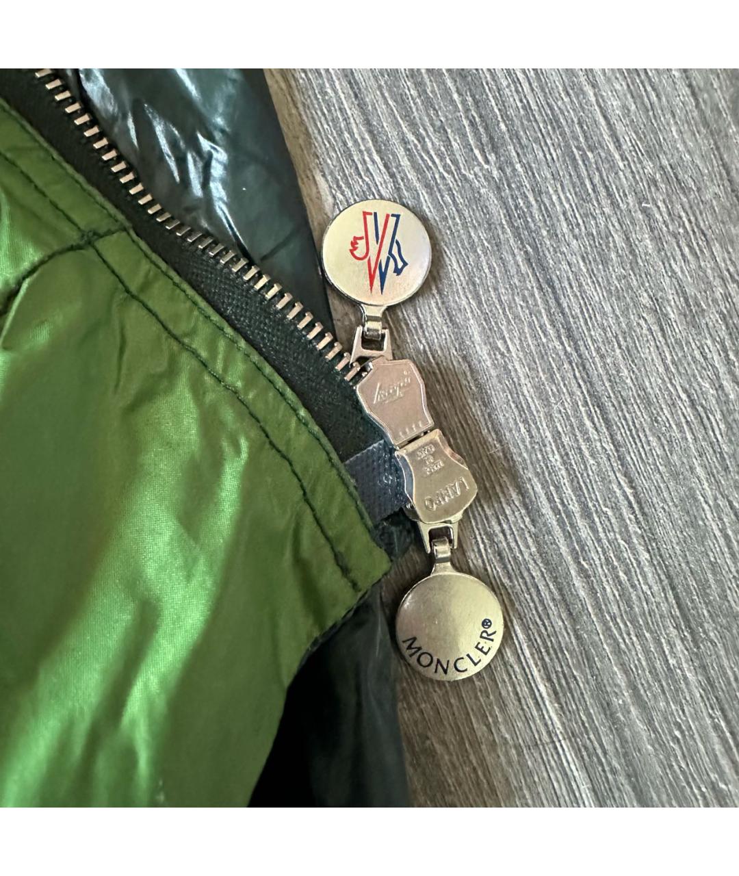 MONCLER Зеленая куртка, фото 4