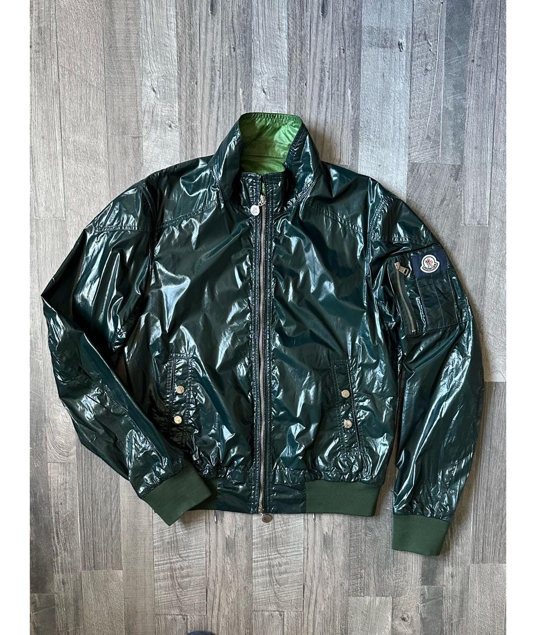MONCLER Зеленая куртка, фото 7