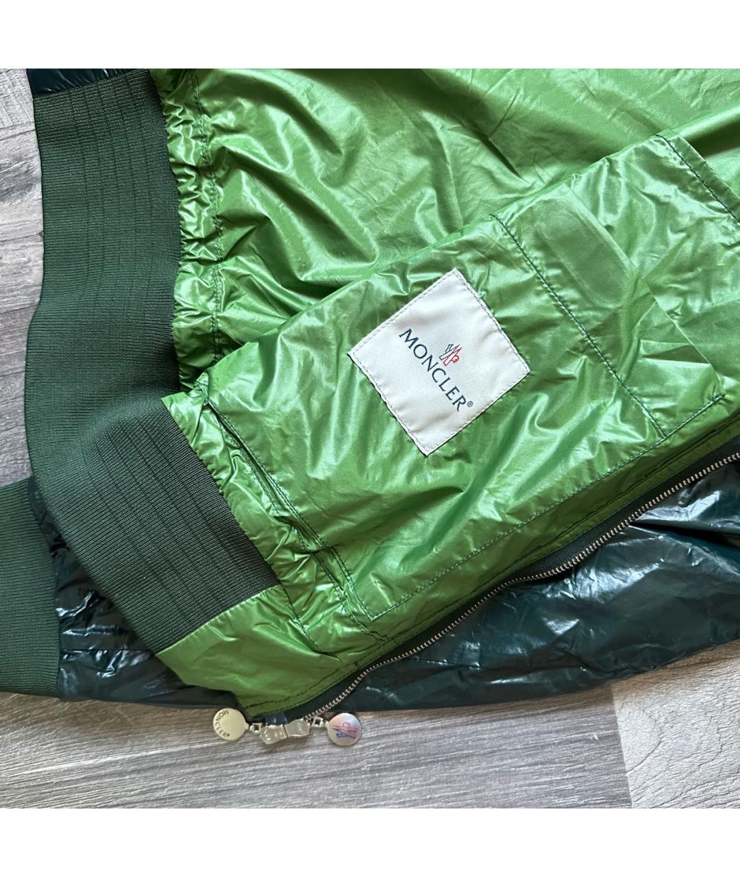 MONCLER Зеленая куртка, фото 3