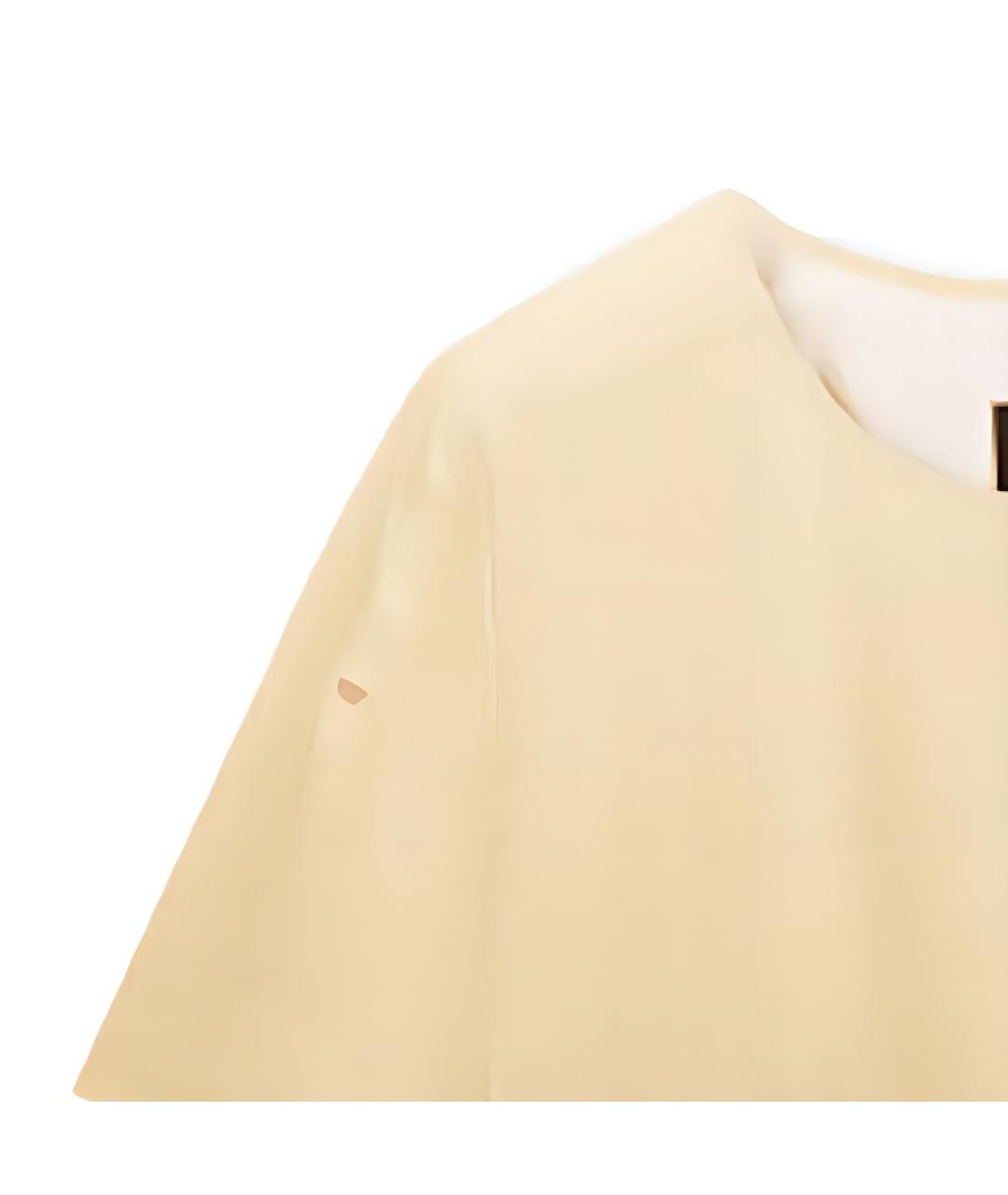 LOEWE Оранжевая хлопковая футболка, фото 6