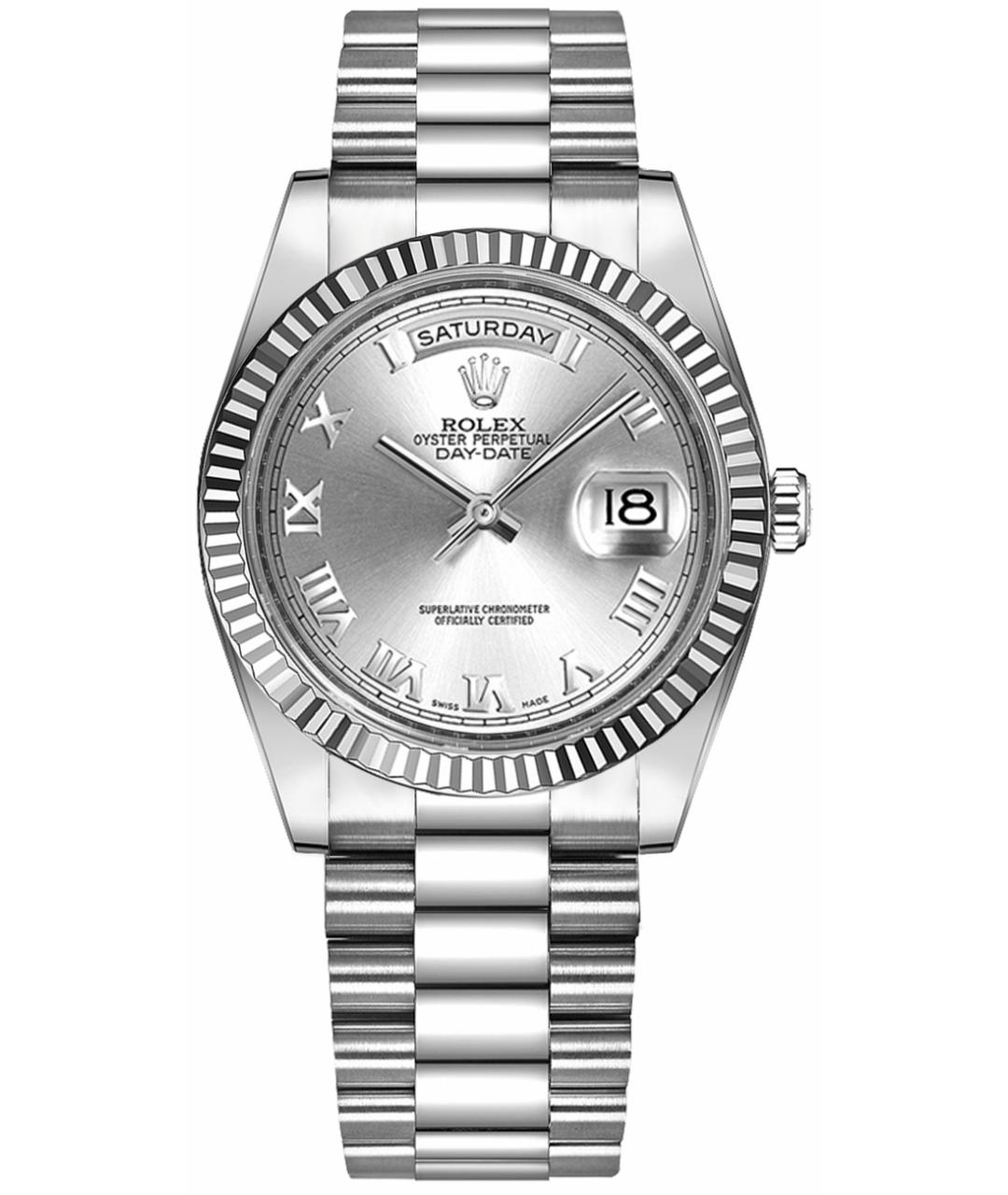 ROLEX Золотые часы из белого золота, фото 1