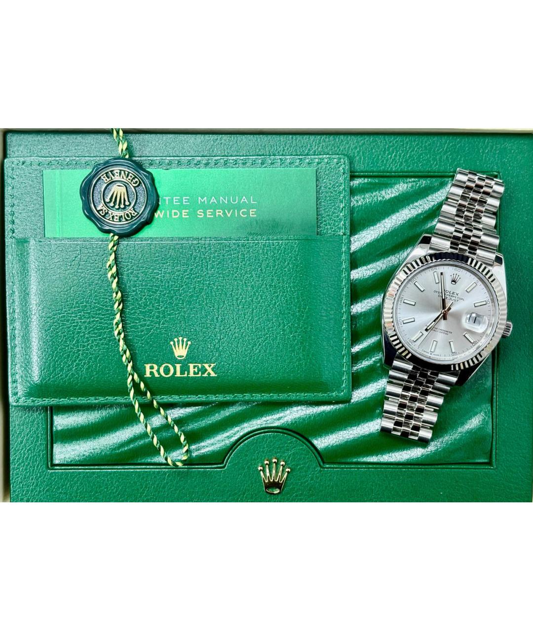 ROLEX Часы из белого золота, фото 9