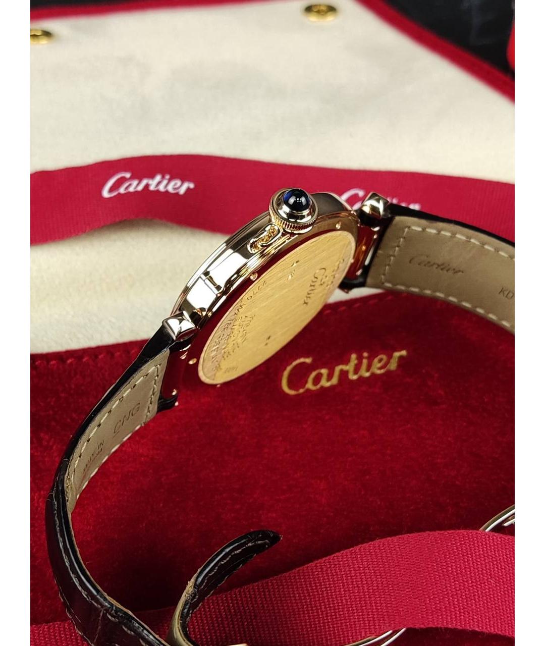 CARTIER Часы из розового золота, фото 7