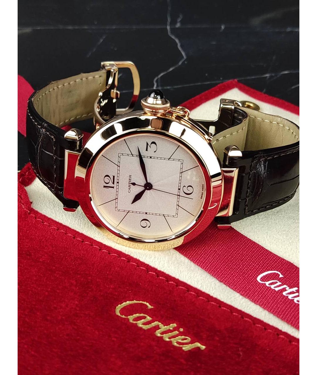 CARTIER Часы из розового золота, фото 4