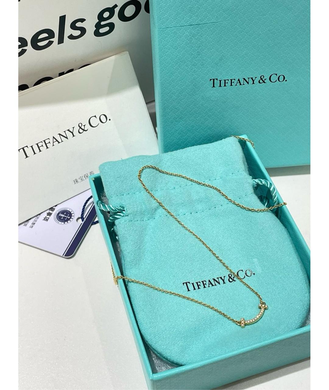 TIFFANY&CO Золотое колье из желтого золота, фото 9