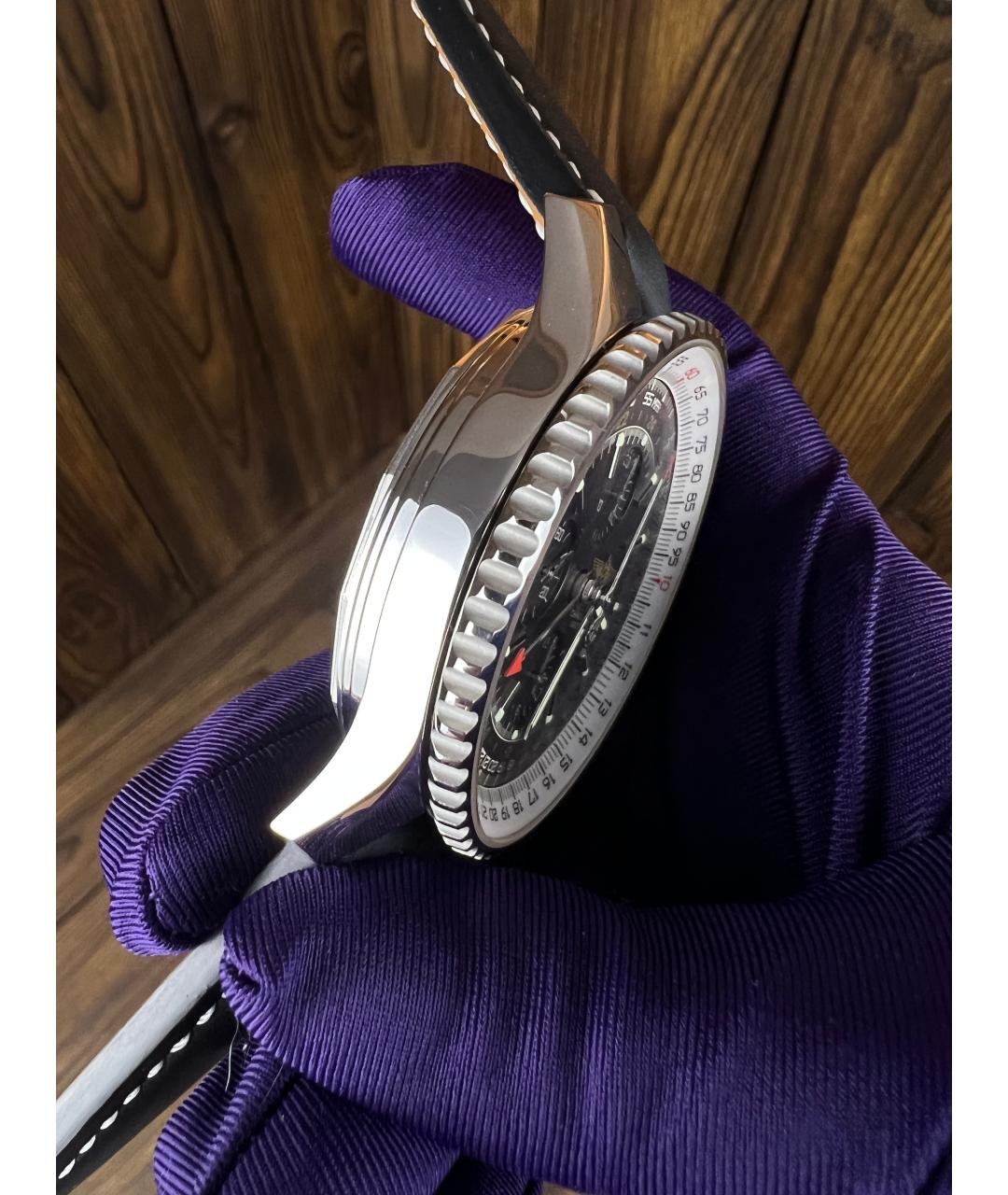 BREITLING Черные часы, фото 4