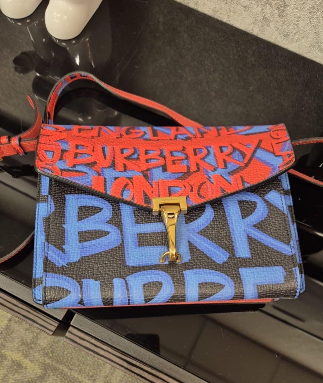 BURBERRY Мульти кожаная сумка через плечо, фото 5