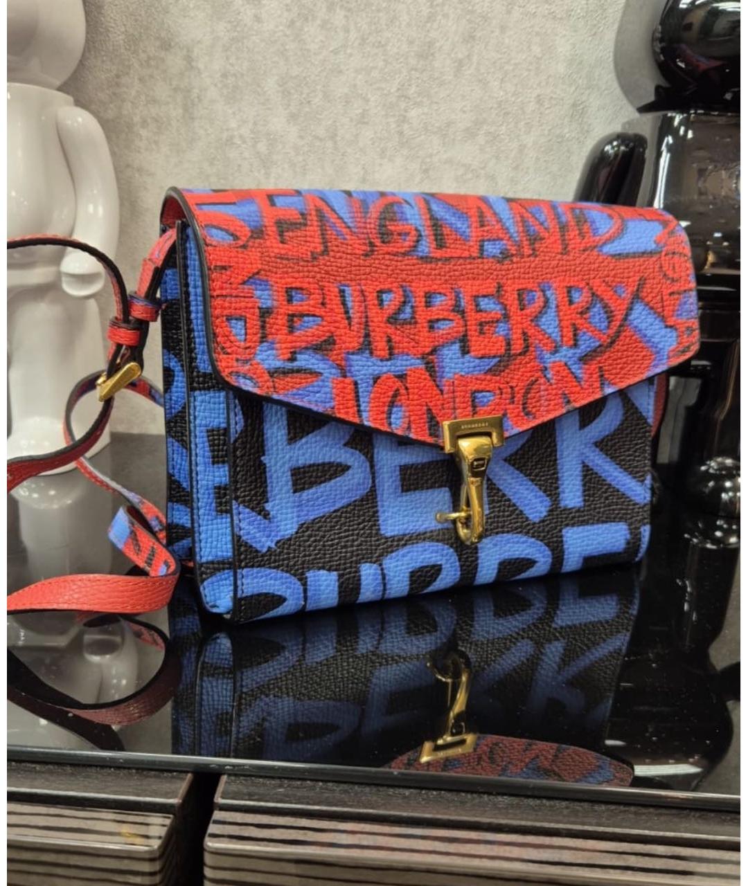 BURBERRY Мульти кожаная сумка через плечо, фото 2