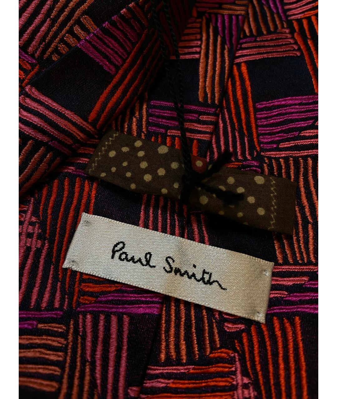 PAUL SMITH Мульти шелковый галстук, фото 5