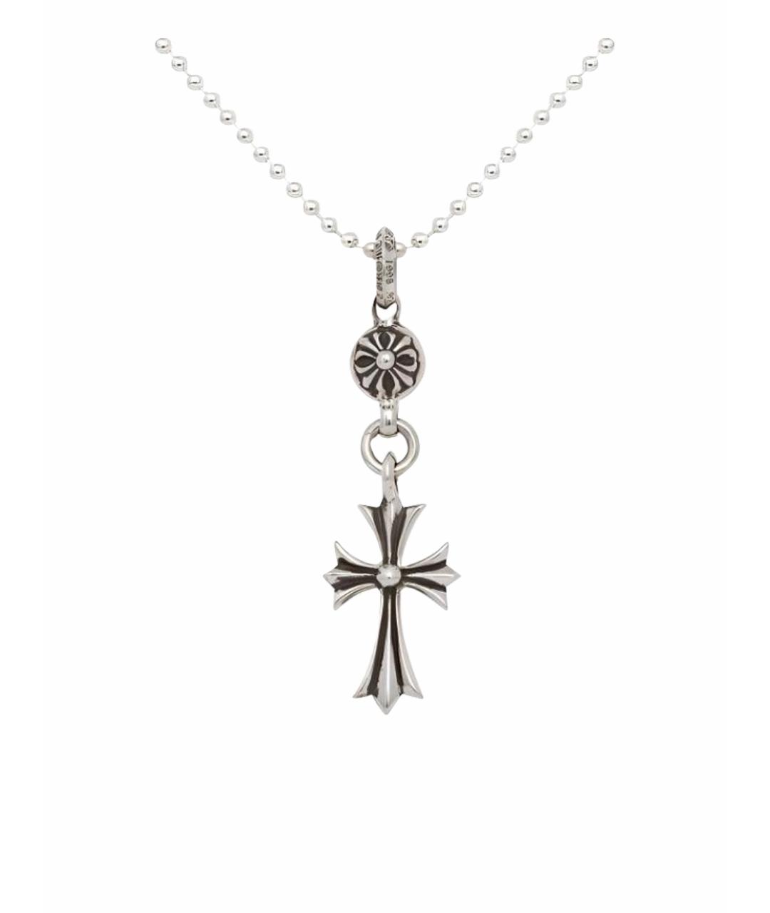 CHROME HEARTS Серебряная серебряная цепочка/подвеска, фото 1
