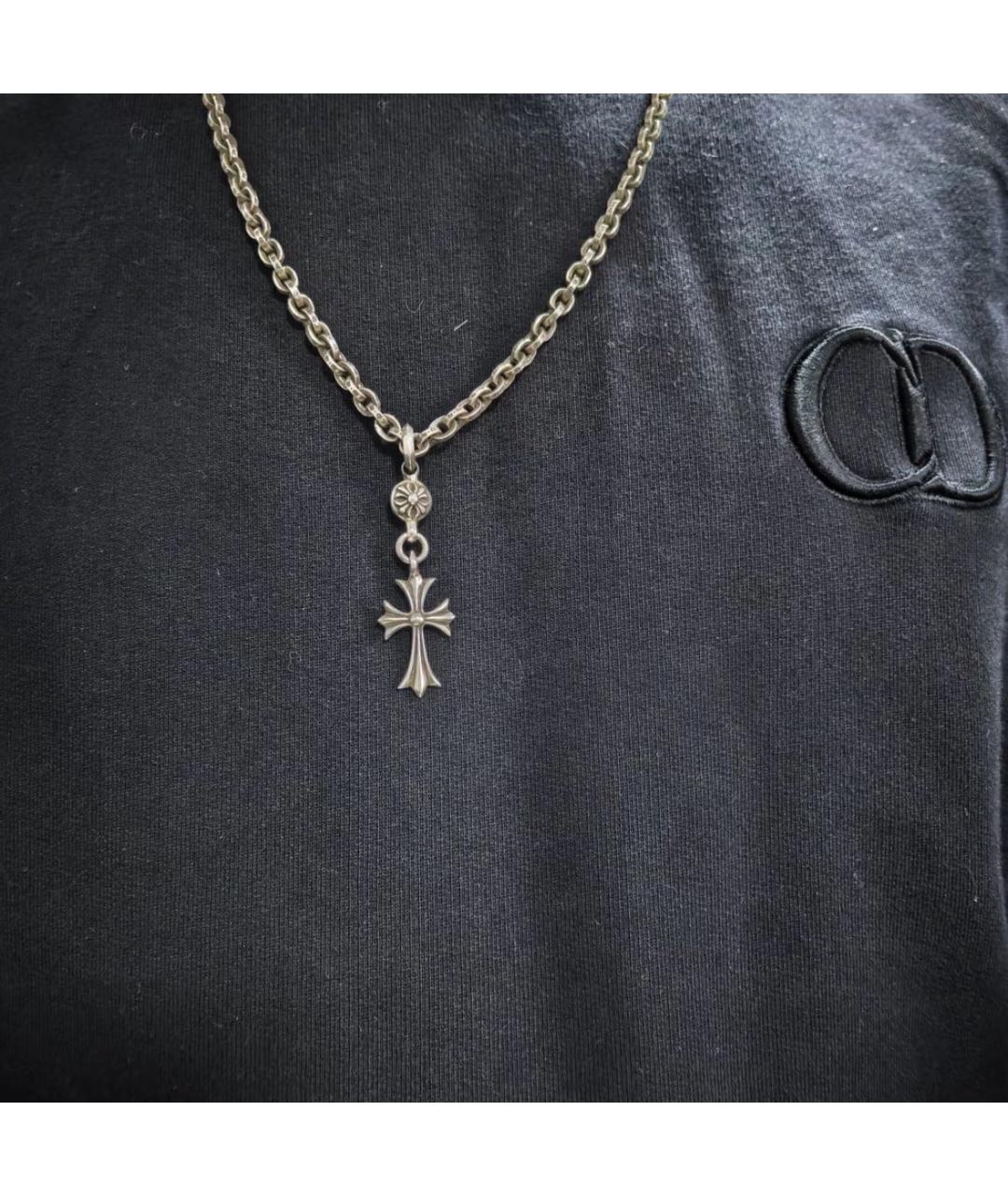 CHROME HEARTS Серебряная серебряная цепочка/подвеска, фото 3