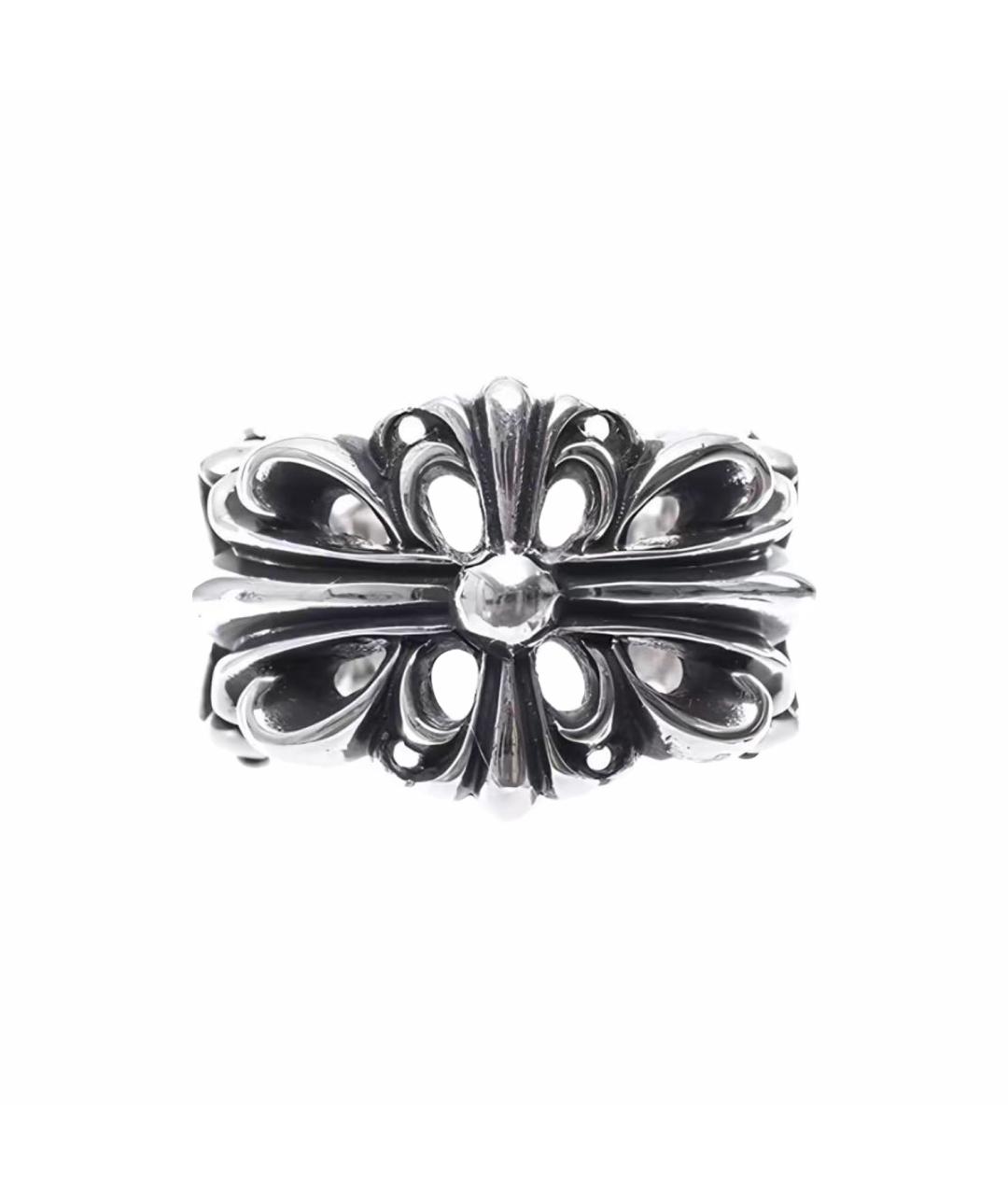 CHROME HEARTS Серебряное серебряное кольцо, фото 6
