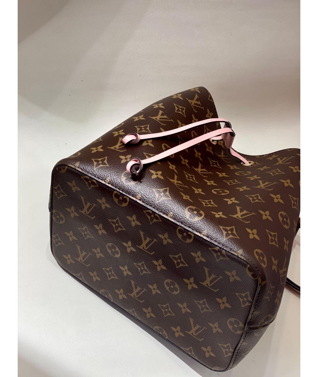 LOUIS VUITTON Коричневая сумка через плечо, фото 4