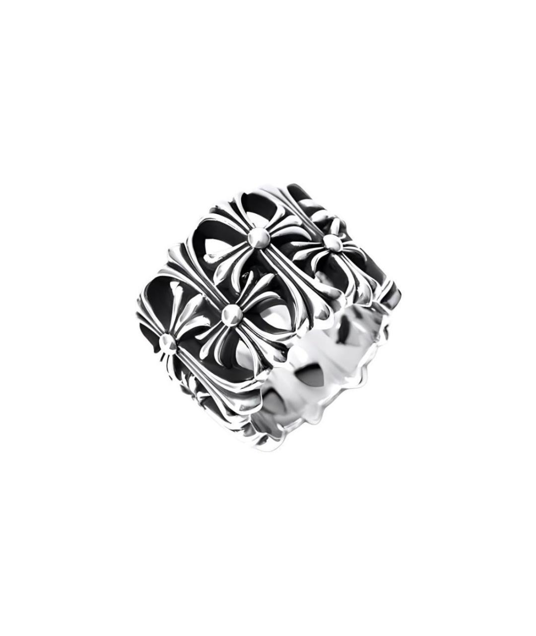 CHROME HEARTS Серебряное серебряное кольцо, фото 2