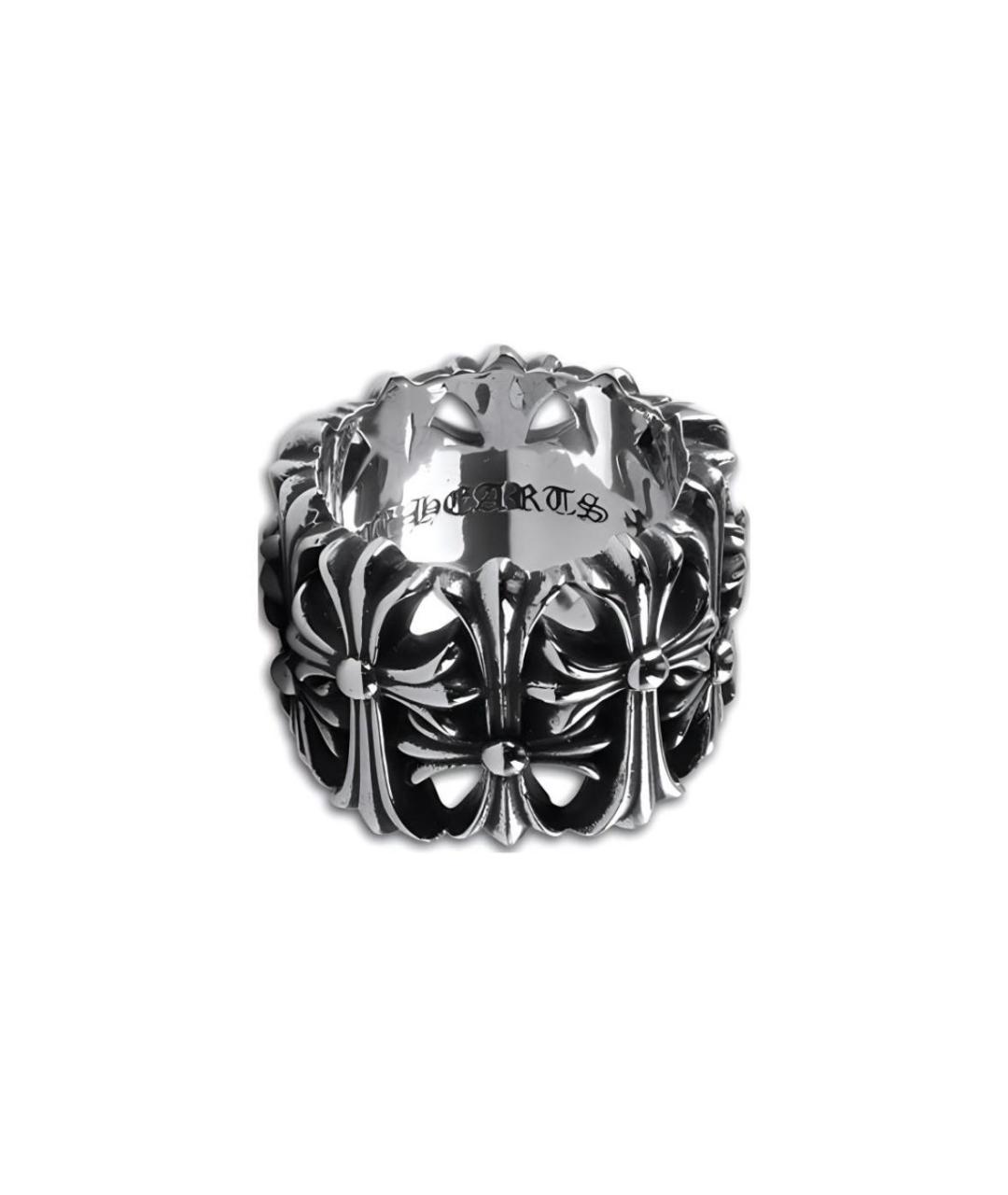 CHROME HEARTS Серебряное серебряное кольцо, фото 3