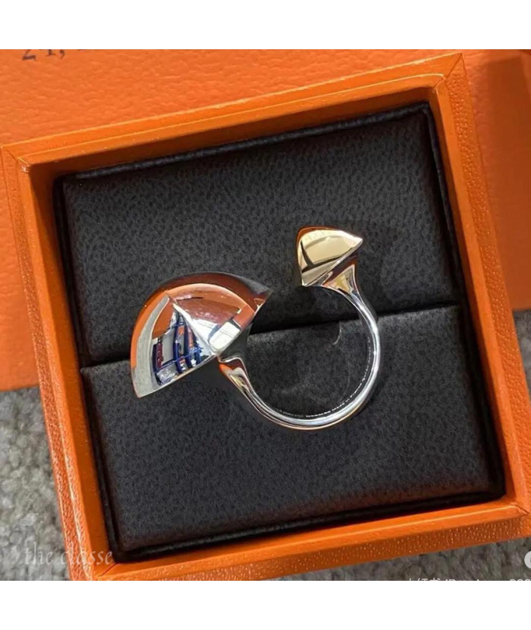 HERMES Серебряное серебряное кольцо, фото 5