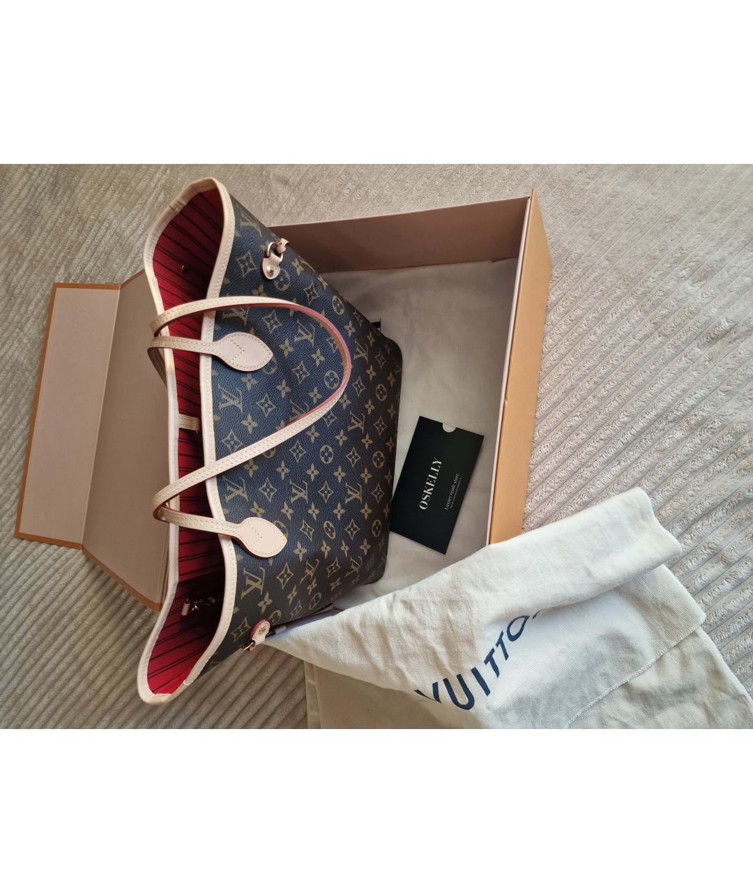 LOUIS VUITTON Коричневая сумка через плечо, фото 5