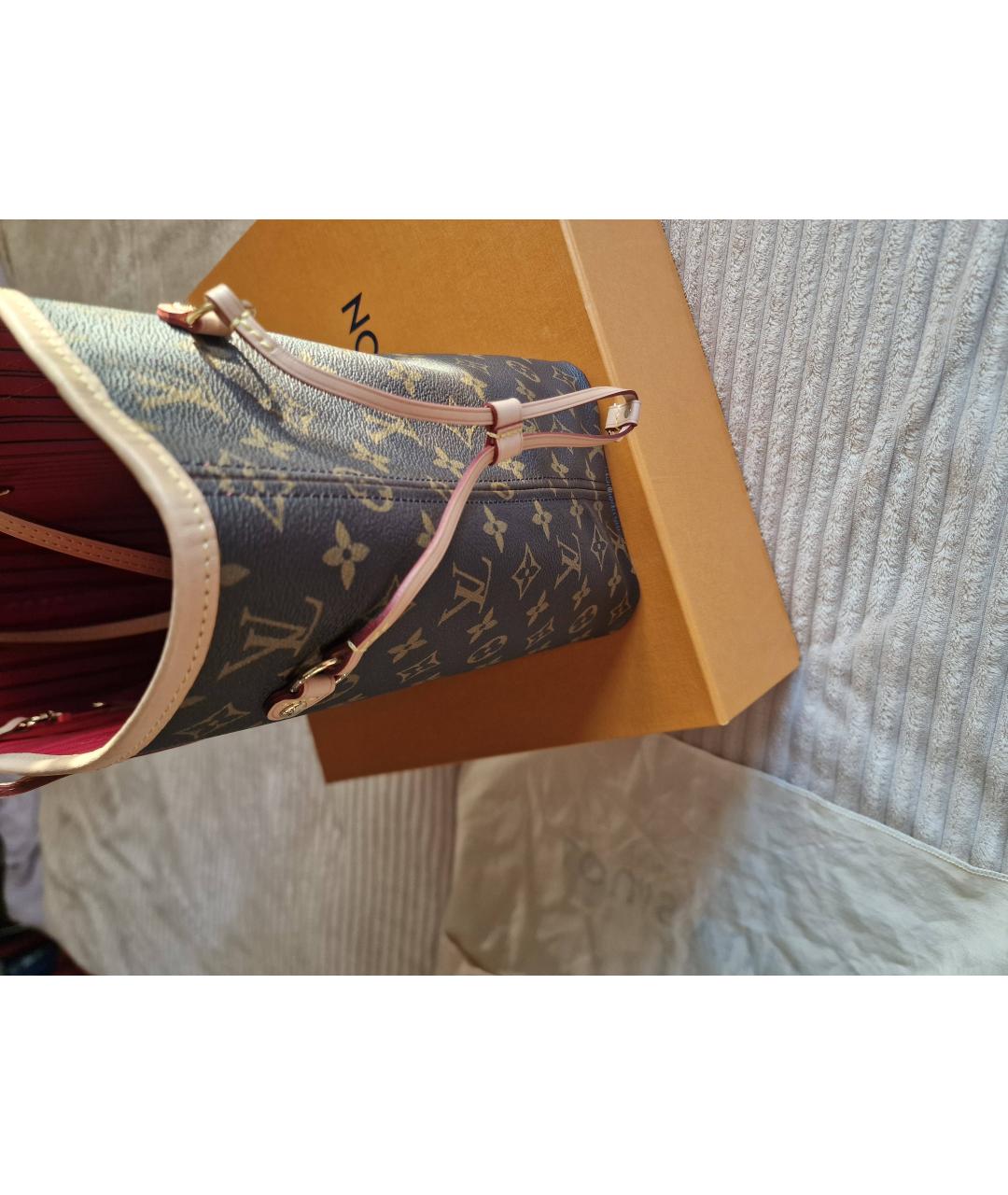 LOUIS VUITTON Коричневая сумка через плечо, фото 2