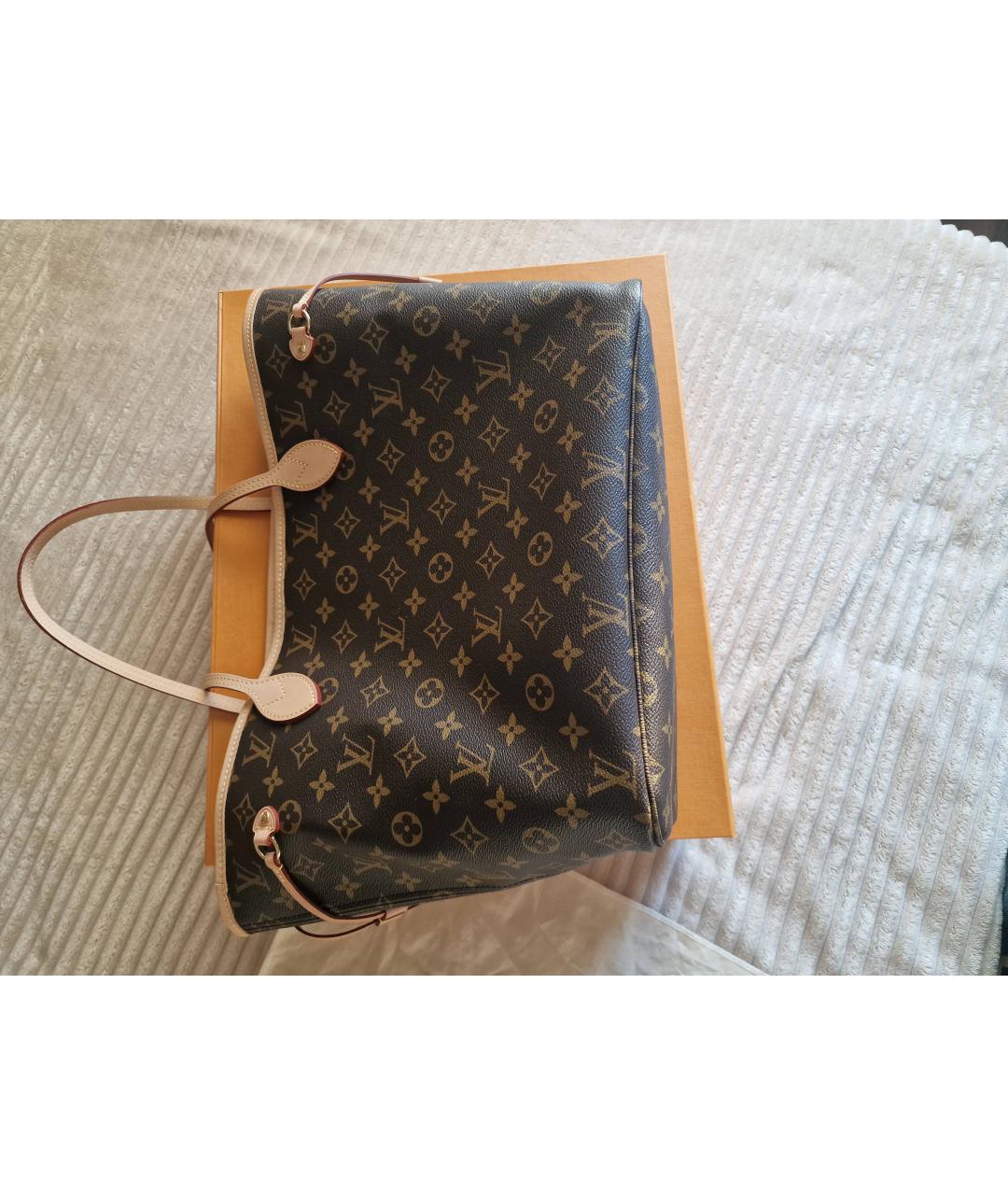 LOUIS VUITTON Коричневая сумка через плечо, фото 6