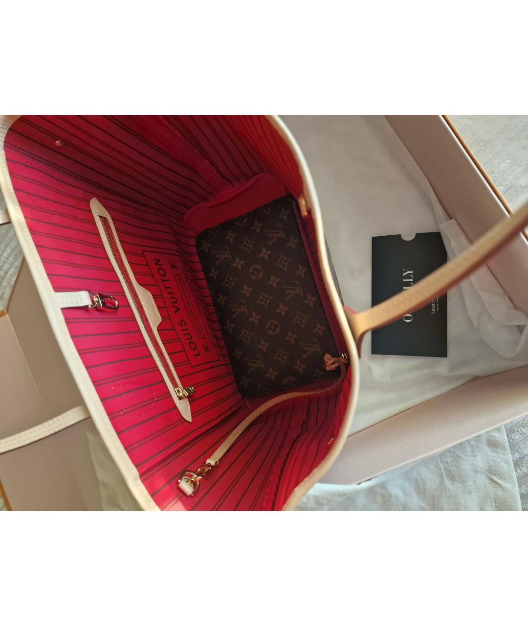 LOUIS VUITTON Коричневая сумка через плечо, фото 4