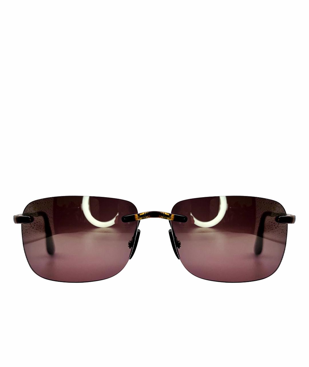 RAY BAN Бордовые пластиковые солнцезащитные очки, фото 1