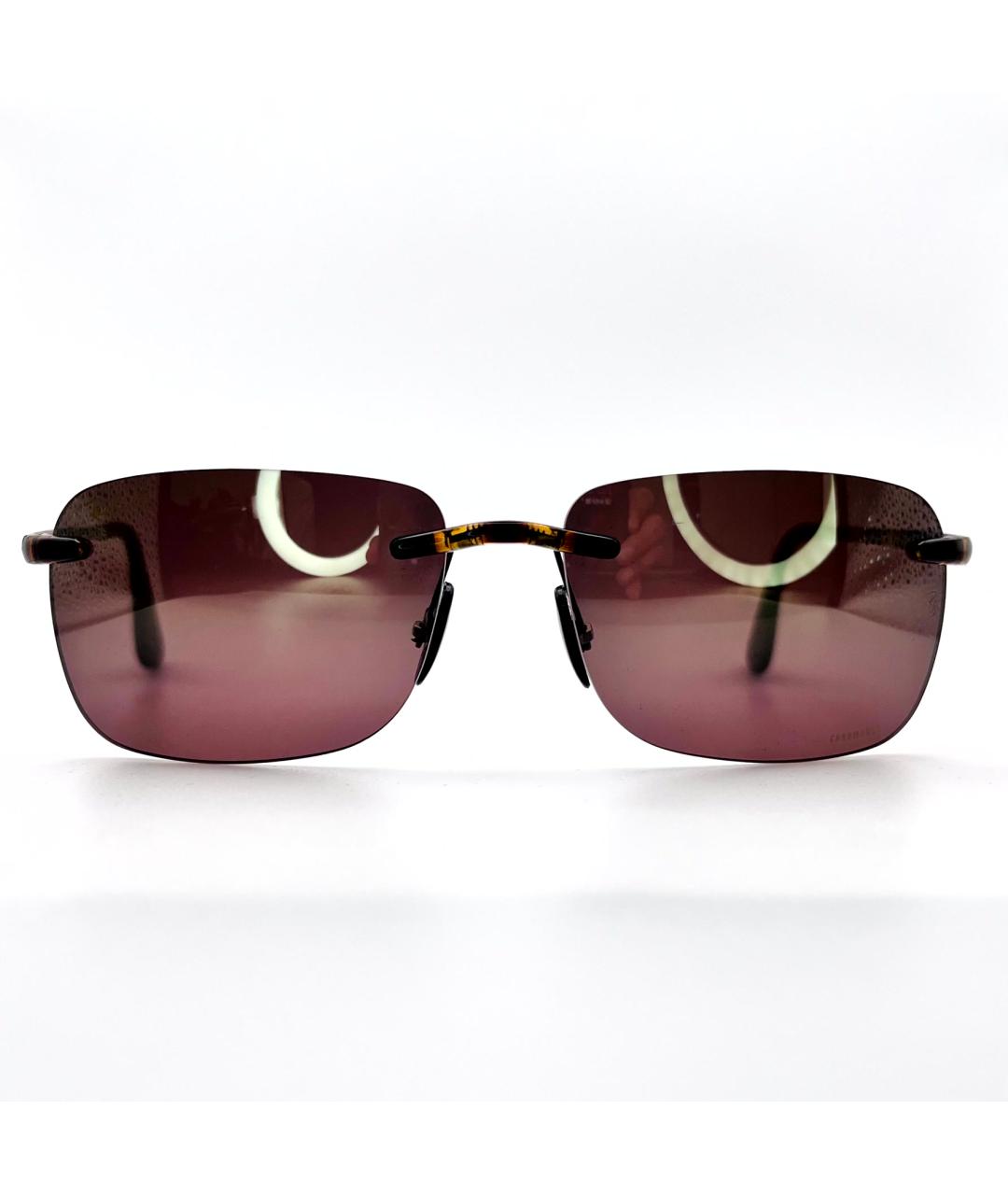 RAY BAN Бордовые пластиковые солнцезащитные очки, фото 8